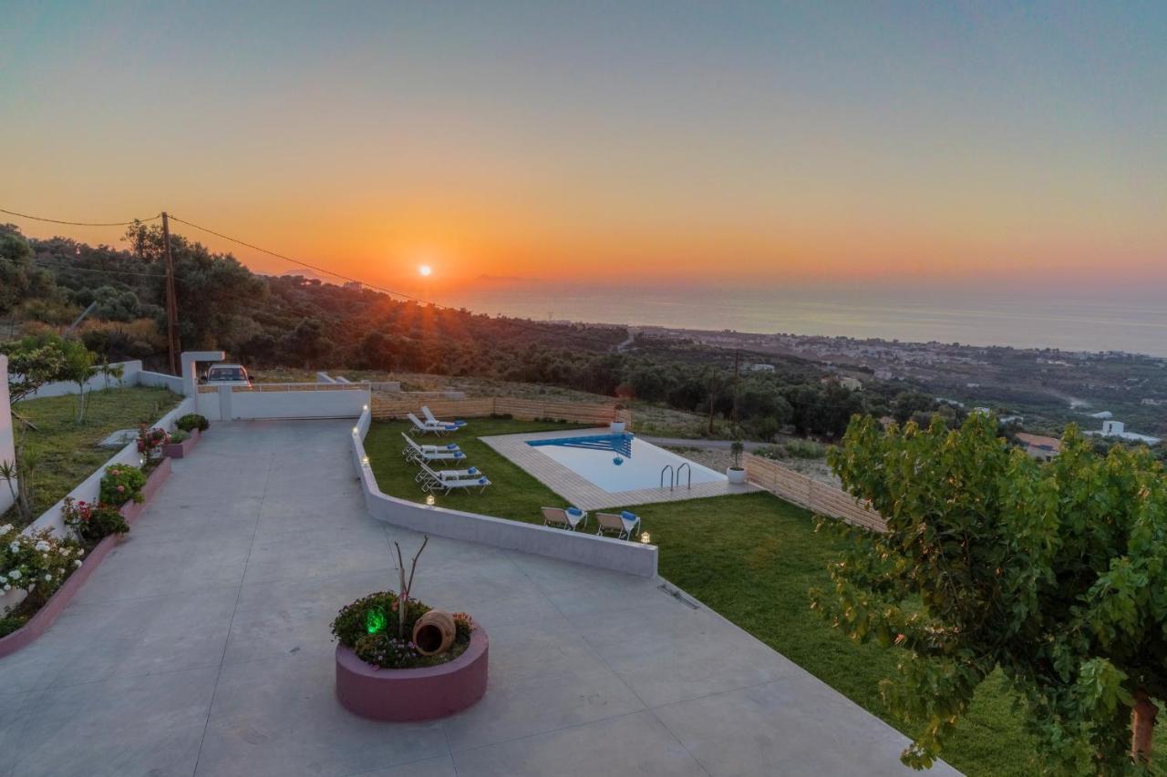 Alkistis Villa With Amazing Sea View Maroulas Экстерьер фото
