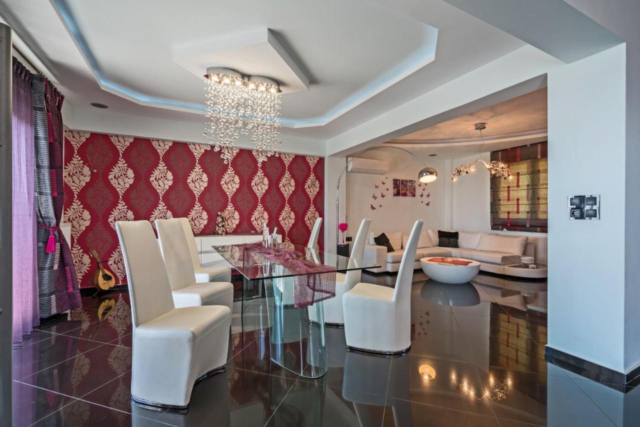 Alkistis Villa With Amazing Sea View Maroulas Экстерьер фото