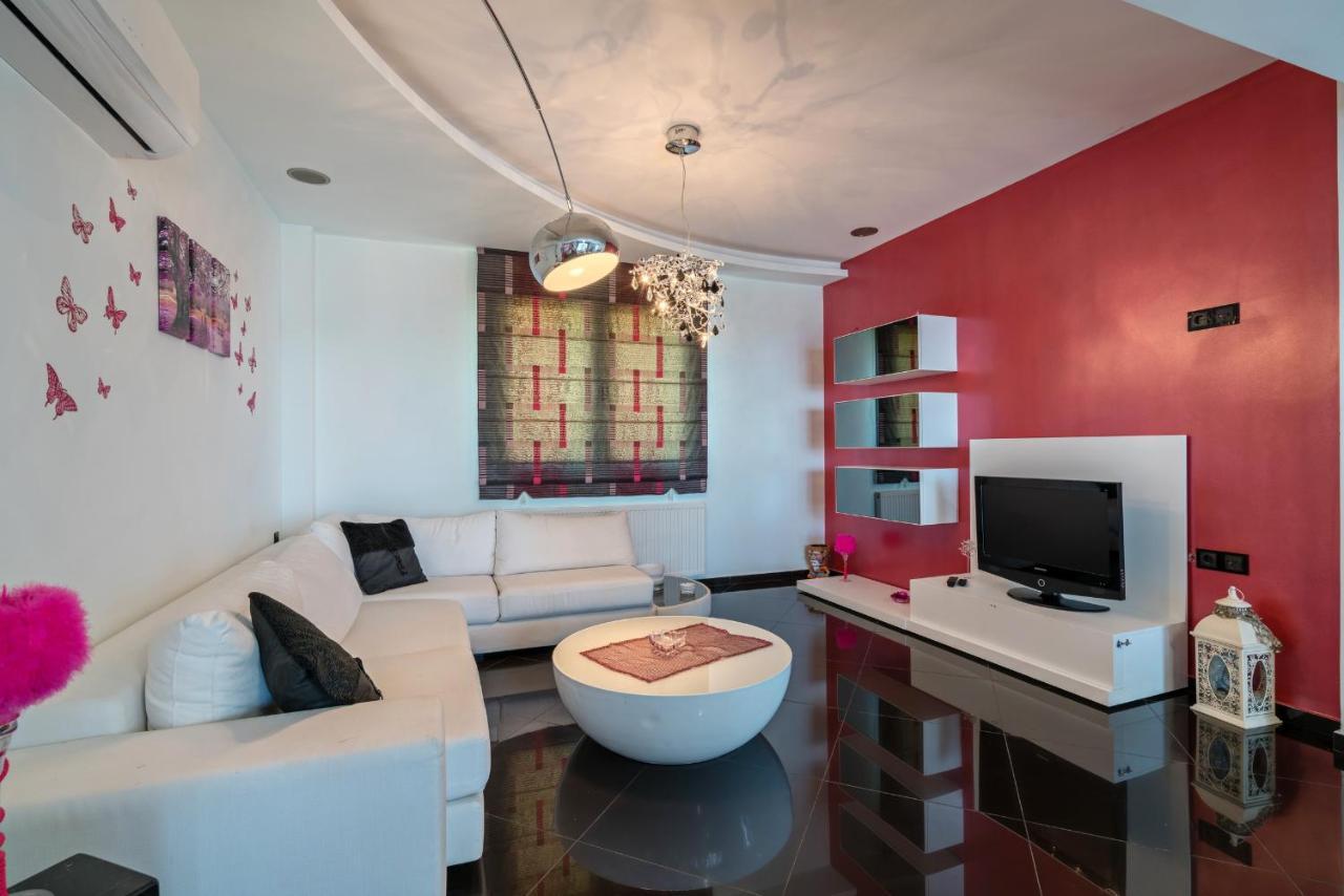 Alkistis Villa With Amazing Sea View Maroulas Экстерьер фото