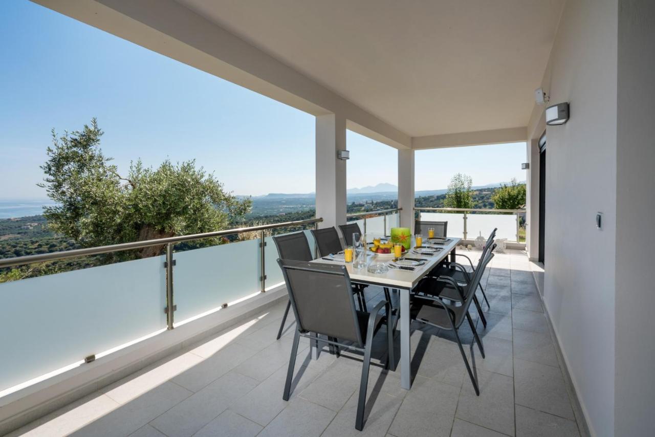 Alkistis Villa With Amazing Sea View Maroulas Экстерьер фото