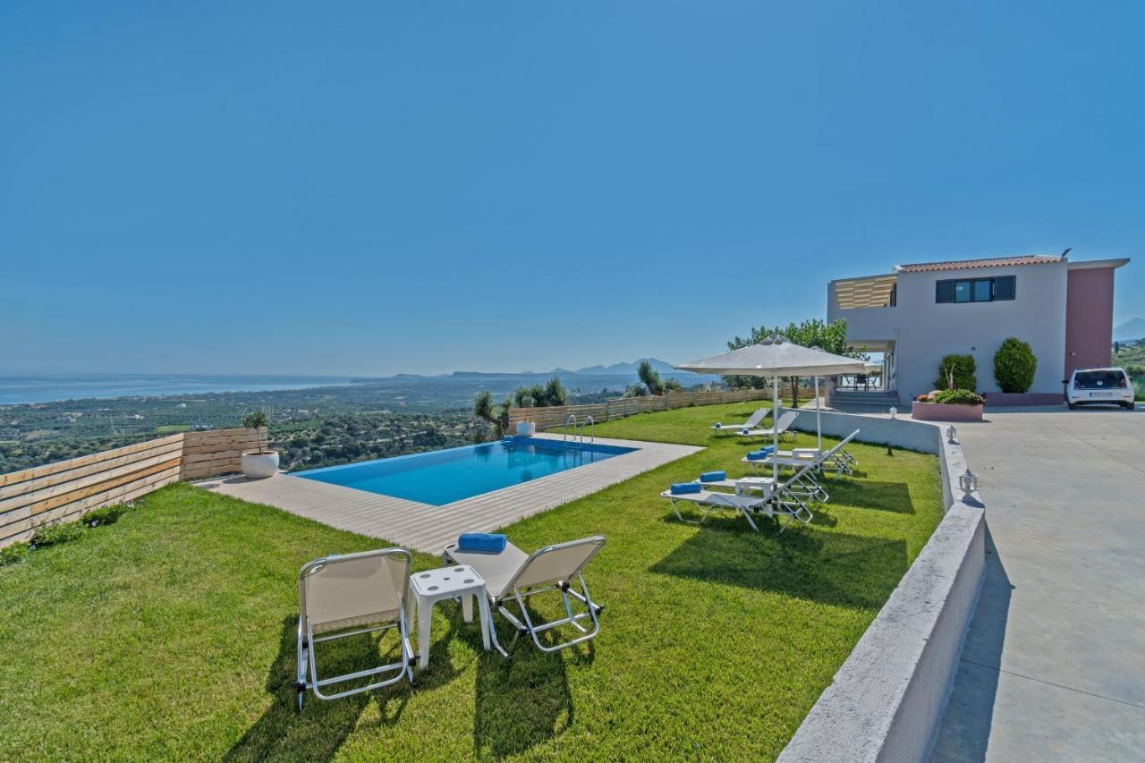 Alkistis Villa With Amazing Sea View Maroulas Экстерьер фото