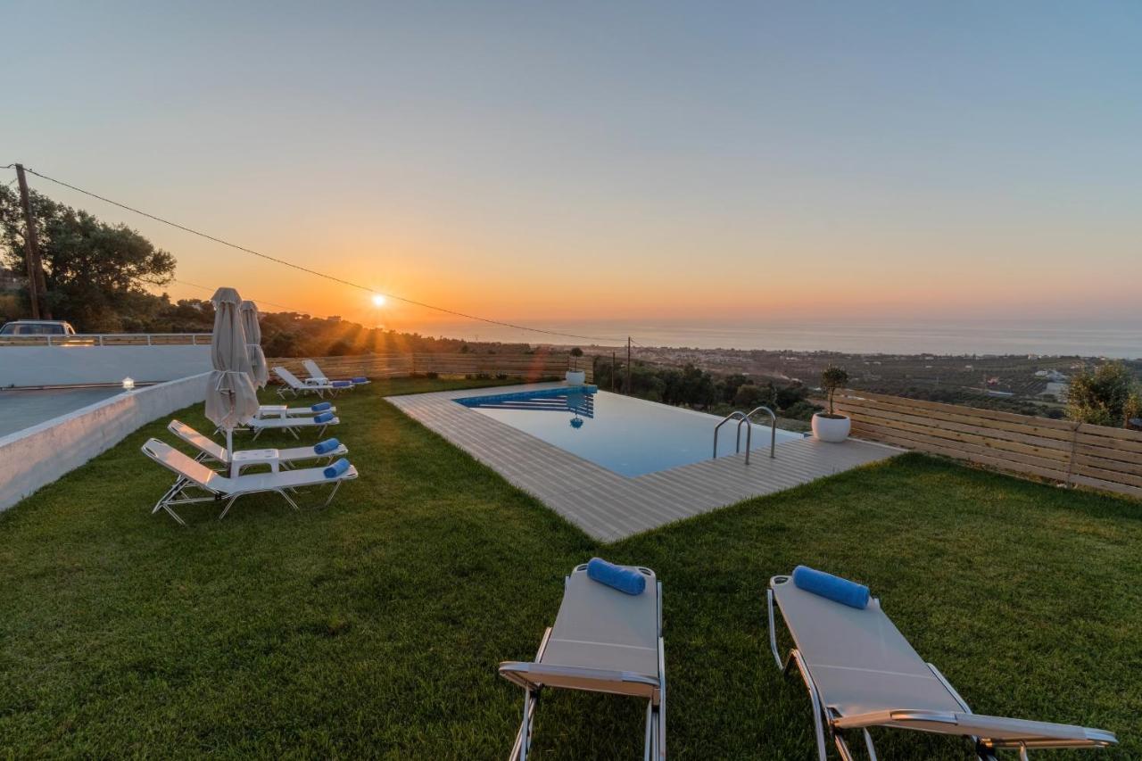 Alkistis Villa With Amazing Sea View Maroulas Экстерьер фото
