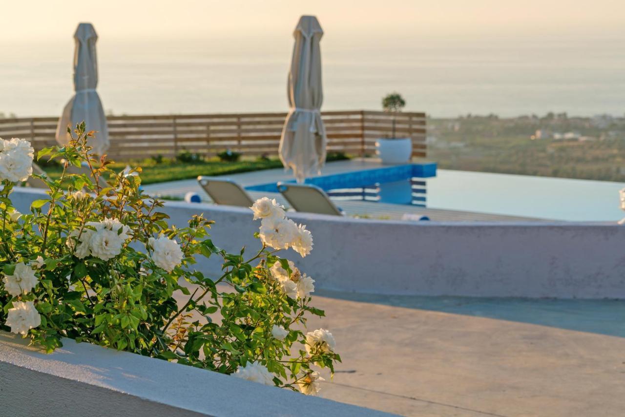 Alkistis Villa With Amazing Sea View Maroulas Экстерьер фото