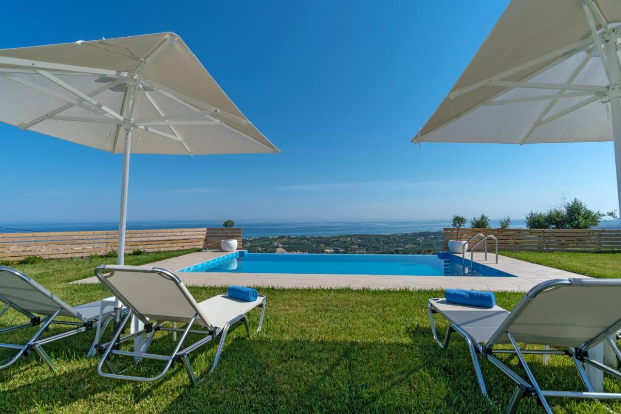 Alkistis Villa With Amazing Sea View Maroulas Экстерьер фото