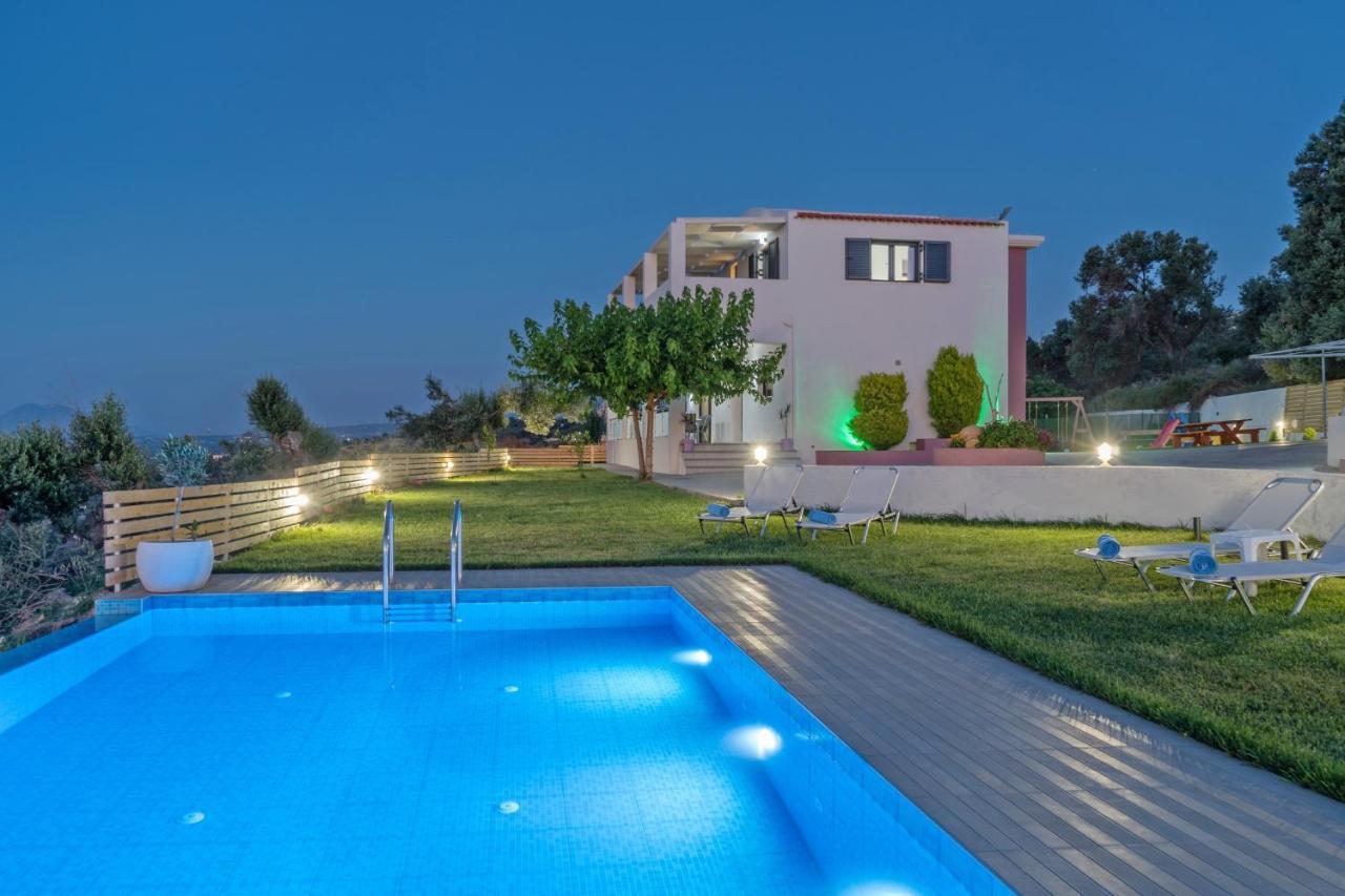 Alkistis Villa With Amazing Sea View Maroulas Экстерьер фото