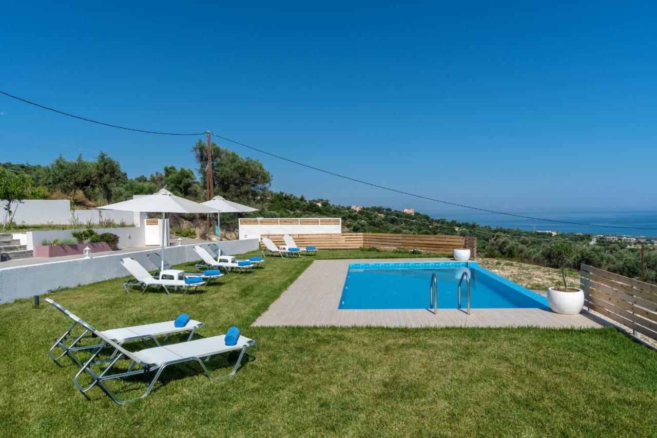 Alkistis Villa With Amazing Sea View Maroulas Экстерьер фото
