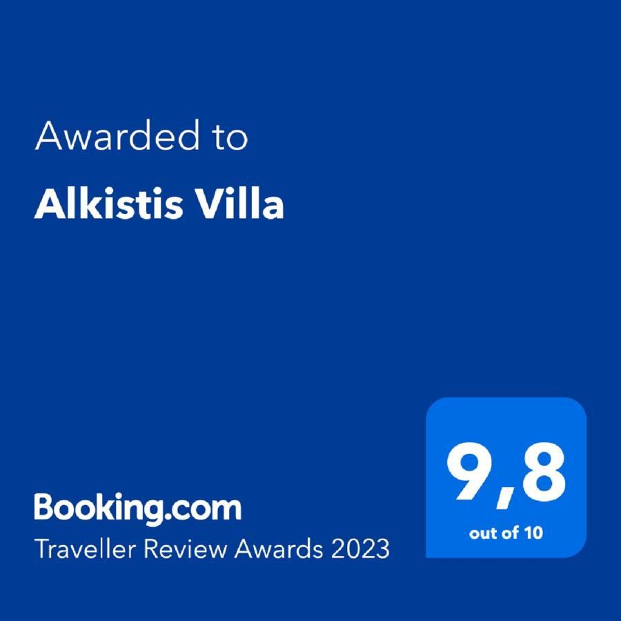 Alkistis Villa With Amazing Sea View Maroulas Экстерьер фото